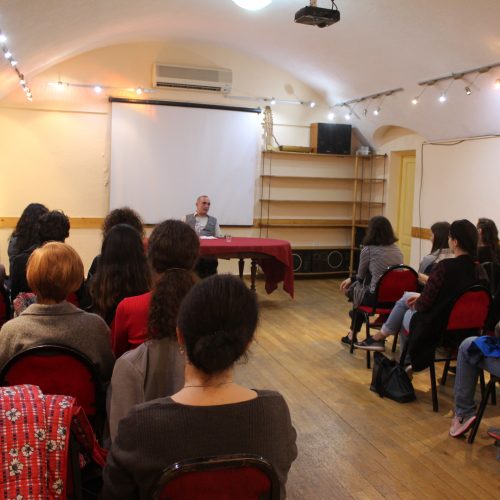 Lecture course “Civic Education and Peace Building” has began